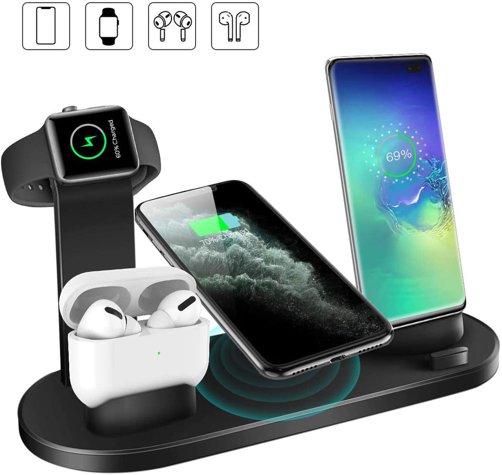 Wireless Charger 4 in 1 Charging Station