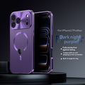 Suitable for 17 Pro Max Phone Case, Anti-Peep with Cutout for Logo, Magnetic